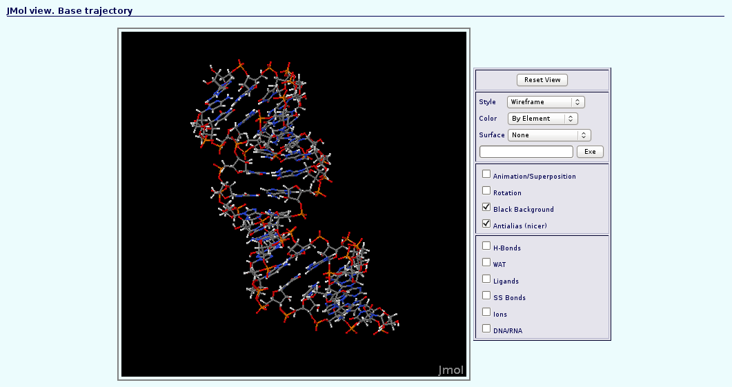 JMol visualization