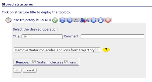 Removing Water and Ions